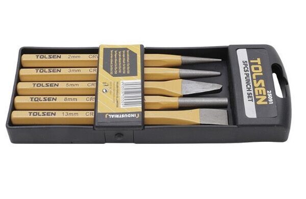 Durable 6-Piece Flat Chisel Set: Efficient Chiseling & Demolition