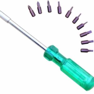 Taparia 11-Piece Screwdriver Bit Set: Wide Variety of Screw Compatibility