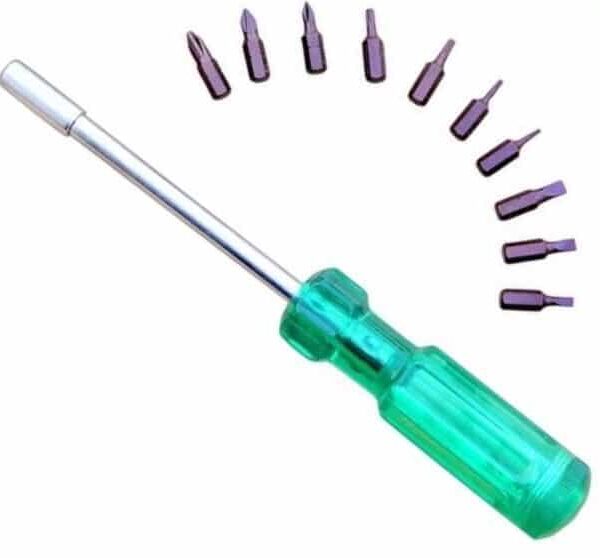 Taparia 11-Piece Screwdriver Bit Set: Wide Variety of Screw Compatibility
