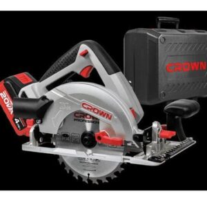 Effortless Cutting & Convenience: Crown 165mm Cordless Circular Saw