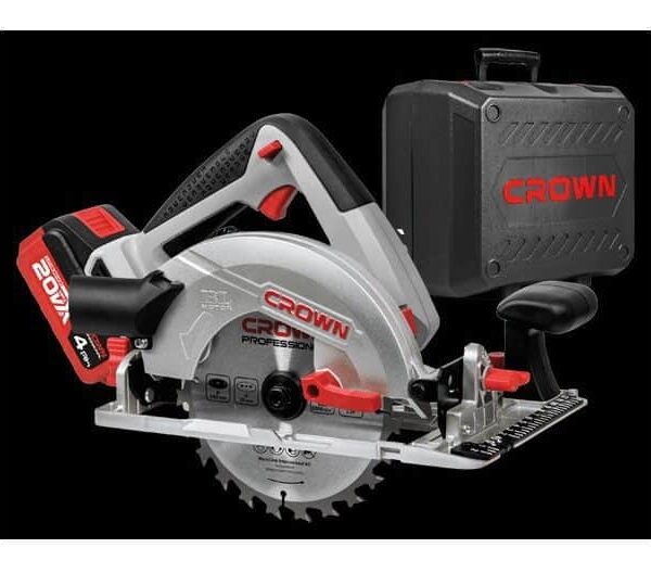 Effortless Cutting & Convenience: Crown 165mm Cordless Circular Saw