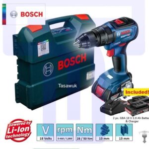 Bosch 18V Cordless Impact Drill: High Torque for Tough Fasteners