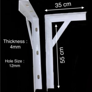 Reliable Support: Heavy Duty Angle Bracket (Large Size)