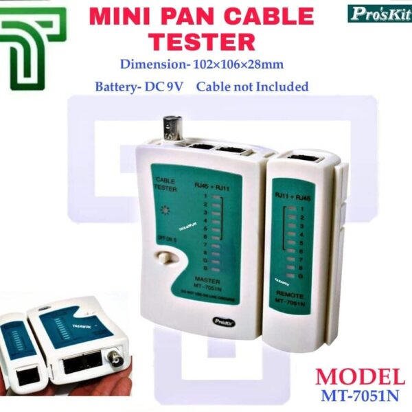 Mini Pan Cable Tester