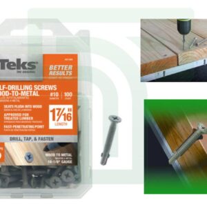 Wood to Metal Screws