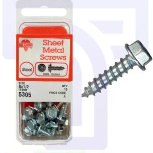 Steel Metal Screw HWH - Slotted