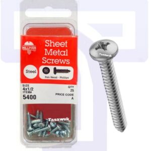 Sheet Metal Screws with Pan Head