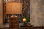 NAHLA TABLE LAMP BEIGE - Image 2