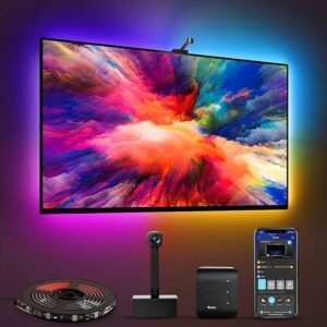 GoSmart TV Background Light Strip With Camera