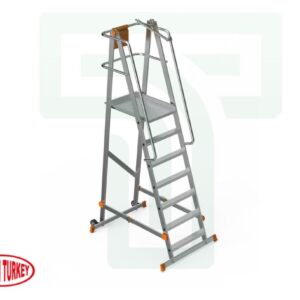 Platform Ladder Almn