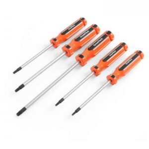 GreatNeck 5pc Star Screwdriver Set: Handle Star Screws Efficiently