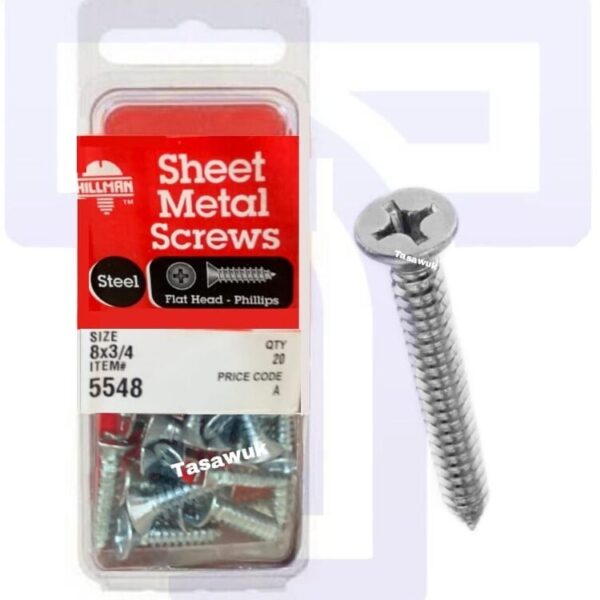 Sheet Metal Screws Flat Head