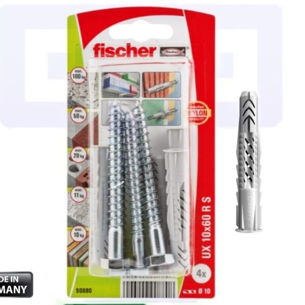 Fischer Universal Plug with Rin and Screw
