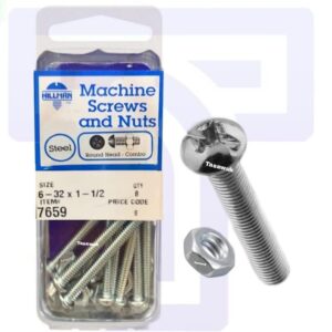Machine Screws and Nuts