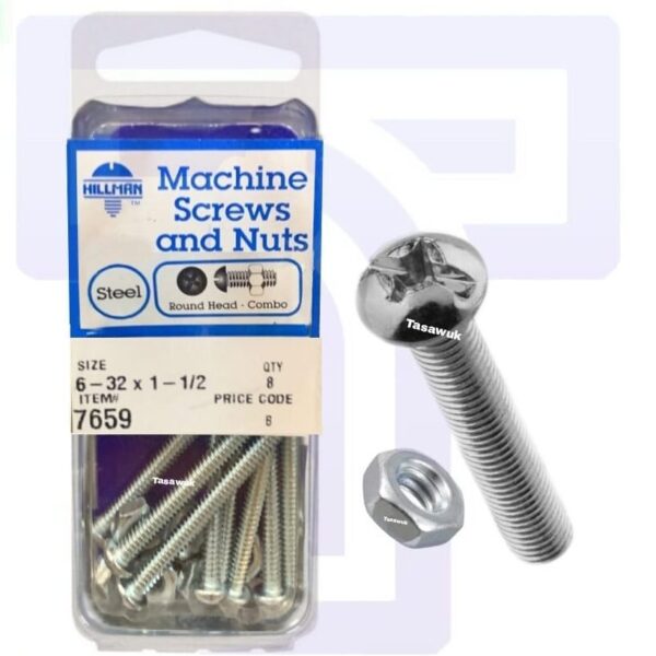 Machine Screws and Nuts