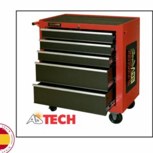 EGA Master Tool Trolley: 5 Spacious Drawers for Organized Storage and Mobility