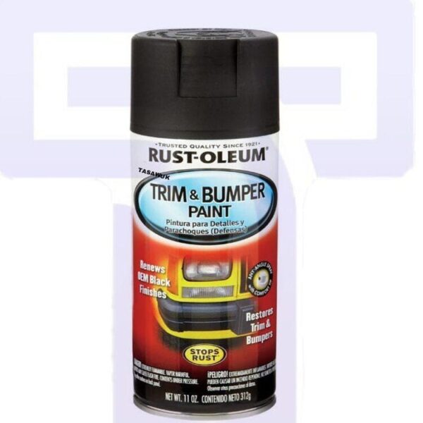 Restore & Refresh Plastic Trim & Bumpers: Rust-oleum Trim & Bumper Paint
