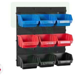 Wall Fixing Panel with Bins