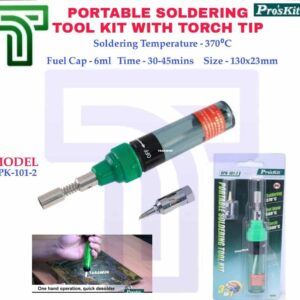 Portable Soldering tool kit with torch tip
