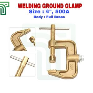 Welding Ground Clamp, Size : 4" 500 A