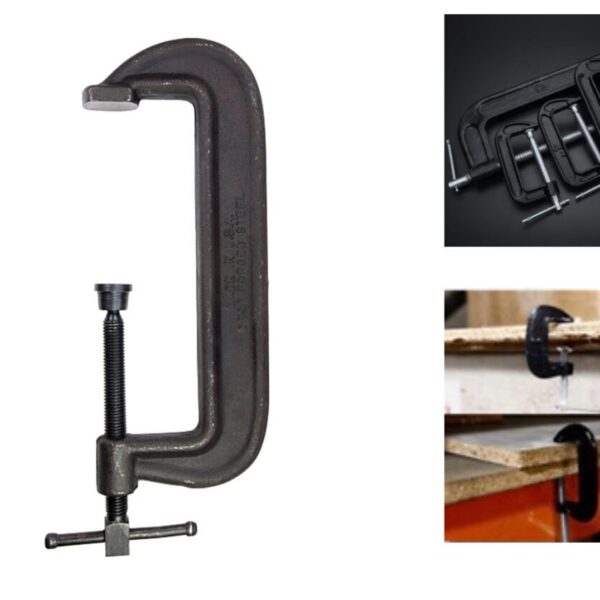 heavy Duty G-Clamp, Size : 6"