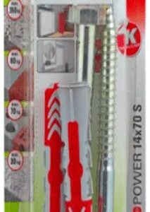Duo Power Wall Plugs with Screws