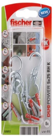 Picture15.jpg Duo Power Wall Plugs with Round Hook - Image 1