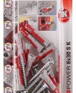 Duo Power Wall Plugs with Screws