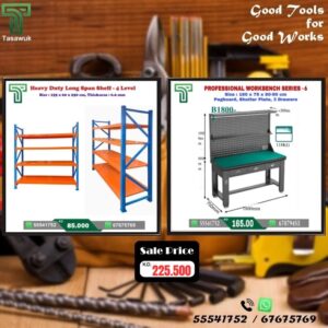Save More on Workbench & Shelving Combos – 28