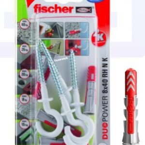 Fischer Duo power with Round Hook,Nylon Coated