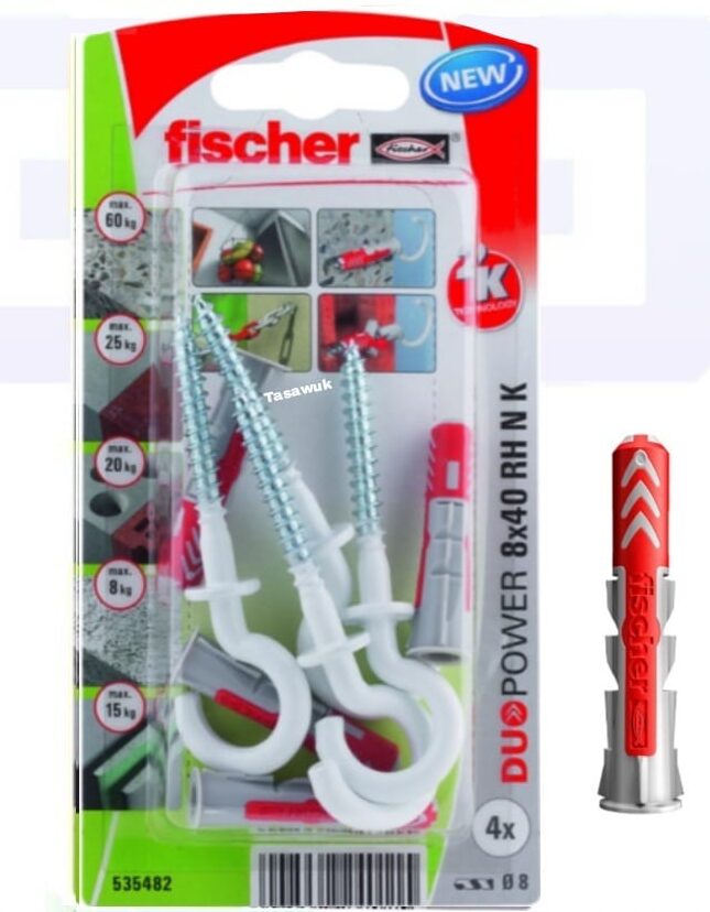 QFHY7117-e1667735205964.jpg Fischer Duo power with Round Hook,Nylon Coated - Image 1