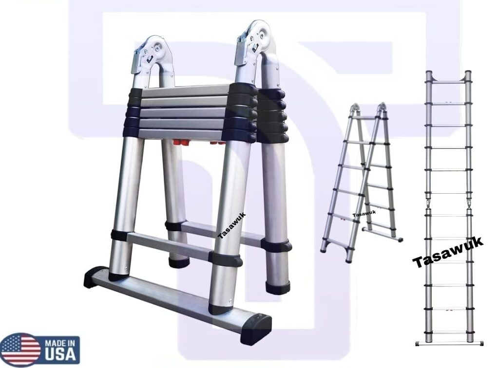 QIZT8458-e1663520889978.jpg Telescopic Extension Ladder - Image 1