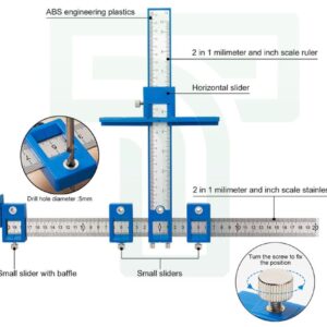 Cabinet hardware Jig