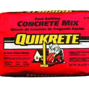 Quikrete Fast Setting Concrete Mix 50 Lb.