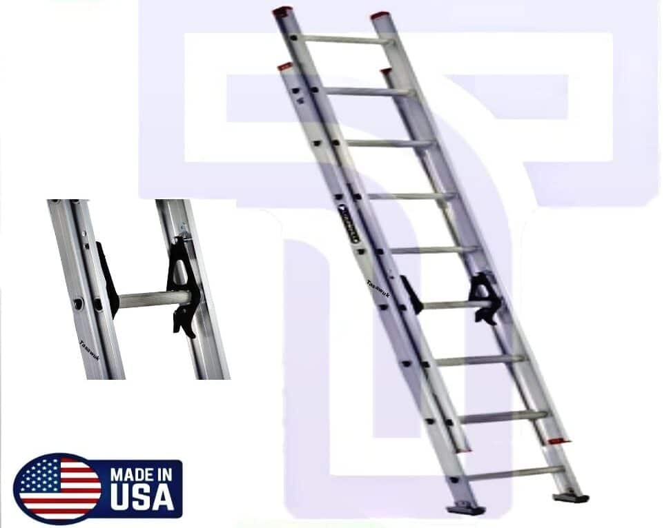 QUPW0796-e1663520945667.jpg Aluminium Extension Ladder - Image 1
