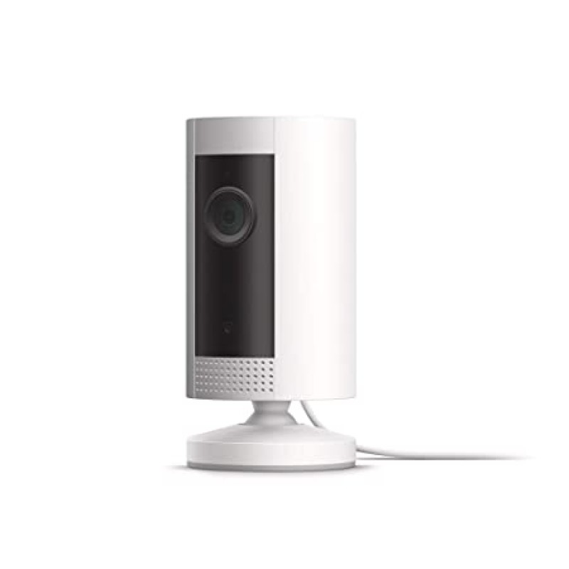 R1.jpg Ring Indoor Cam Stick Up Cam Plug In White - Image 1