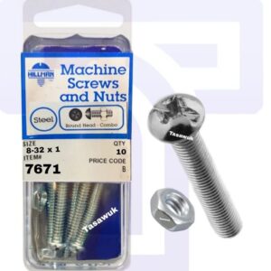 Machine Screws and Nuts