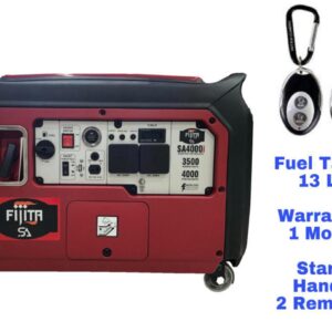 Power Up Quietly with FIJITA: 3500W Silent Diesel Generator