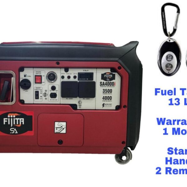 Power Up Quietly with FIJITA: 3500W Silent Diesel Generator
