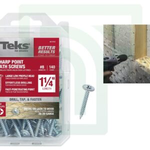 Sharp Point Lath Screws