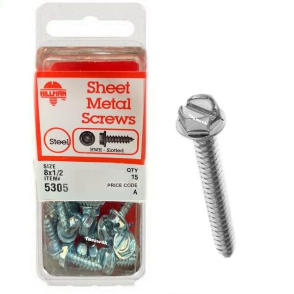 Sheet Metal Screws HWH Slotted