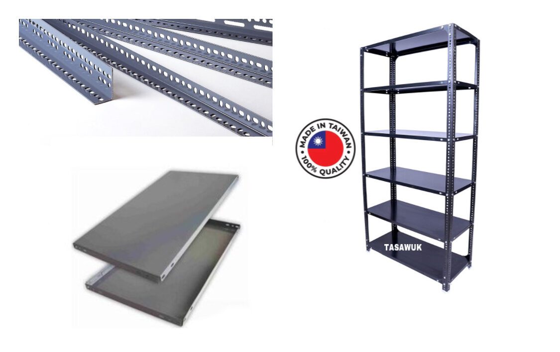 SPUD2467-e1663418456305.jpeg Slotted Angle With Shelf Tray - Image 1