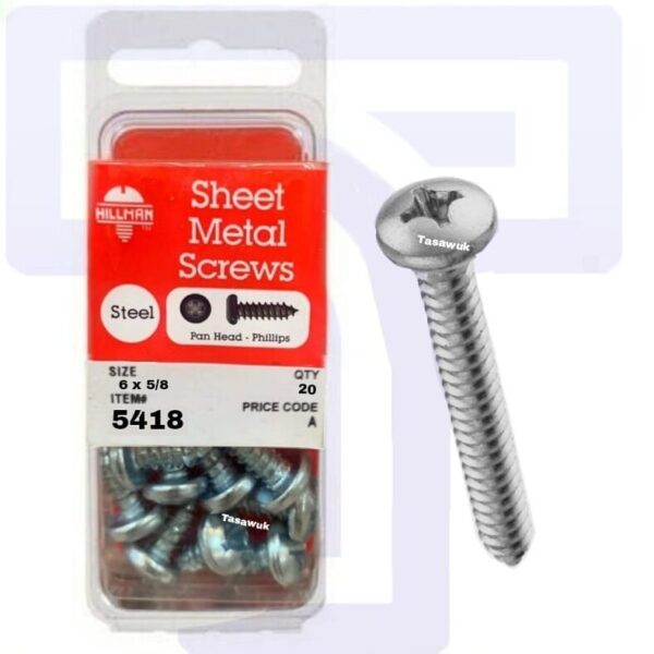 Sheet Metal Screws Pan Head