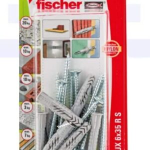 Fischer universal Plug with Rim and Screw