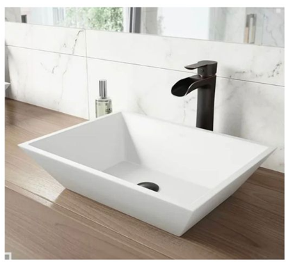 Screenshot-2025-10-11-165022.png Rectangular White Vessel Sink with Matte Black Faucet - Image 1