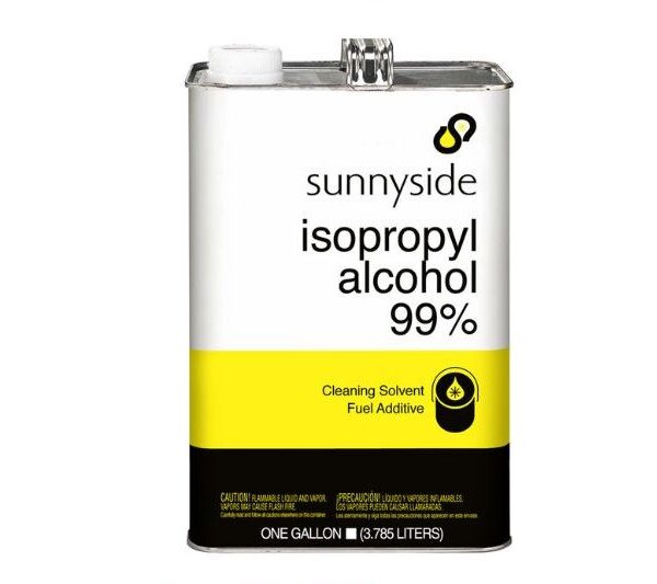 Sunnyside 99% Isopropyl Alcohol Industrial Cleaning Solvent/Fuel Additive 1 gal