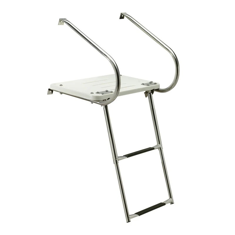 SwimPlatformWithTelescopicLadder710681.webp Swim Platform With Telescopic Ladder - Image 1
