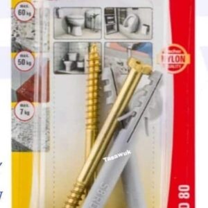Fischer WC fixing