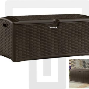 Resin Wicker Deck Box - The Perfect Storage Solution for Your Outdoor Gear