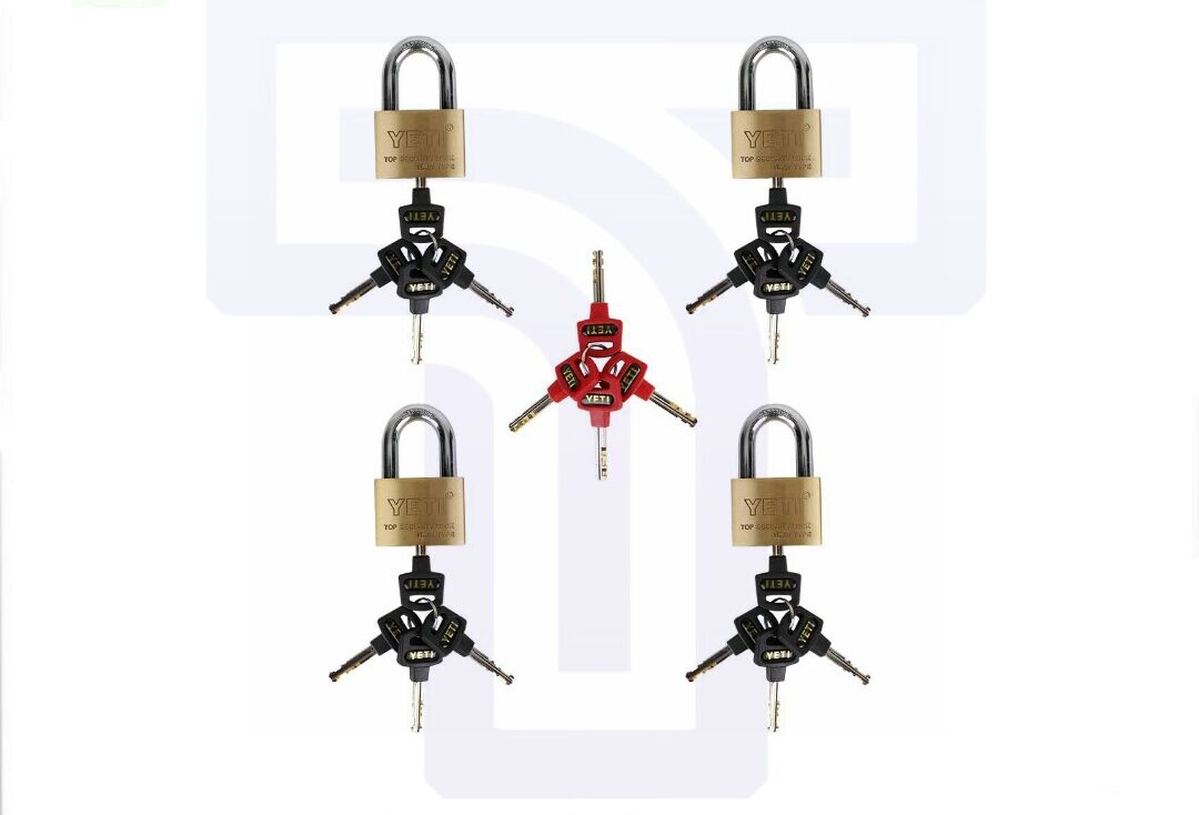 TLKS2403-e1665238679307.jpg Secure Your Valuables with Yeti Padlock 50mm Set - Image 1